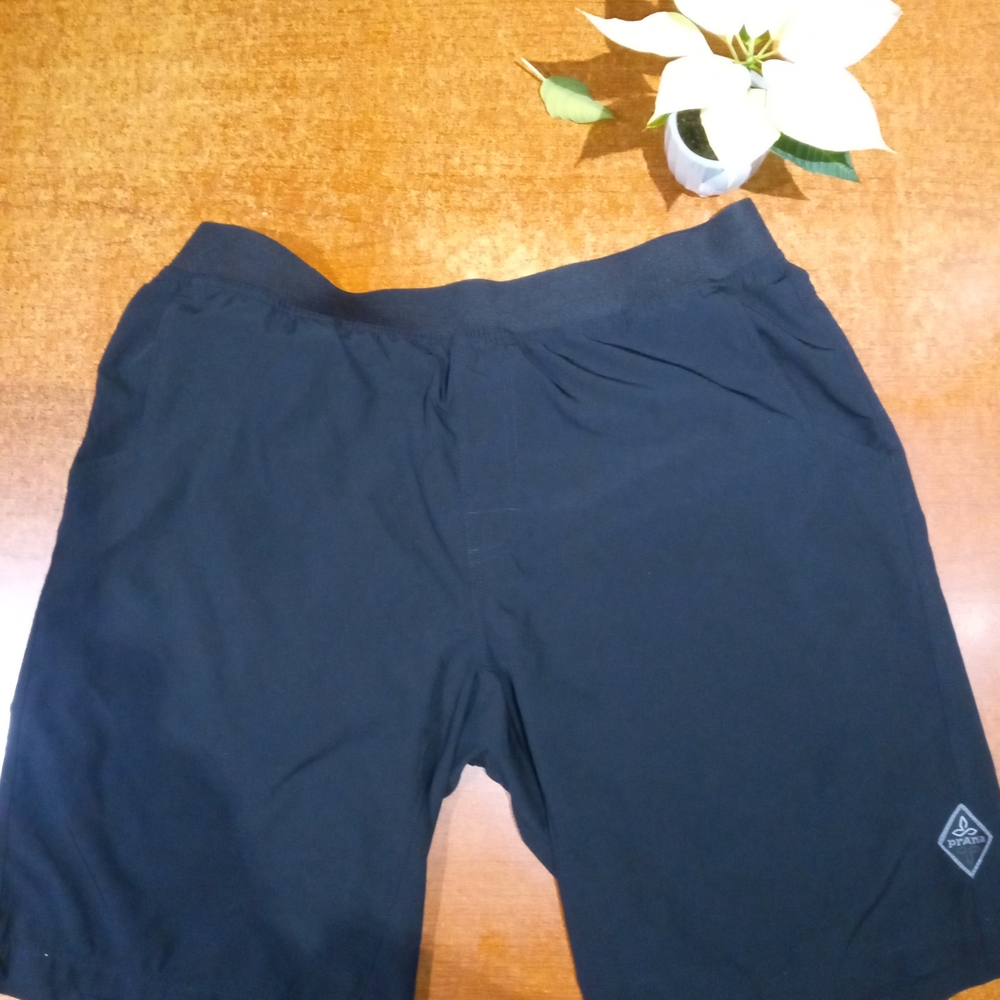 Prana Black Breathe Shorts